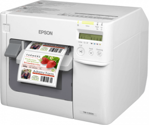 Epson Serisi C3500 Renkli Etiket Yazıcı